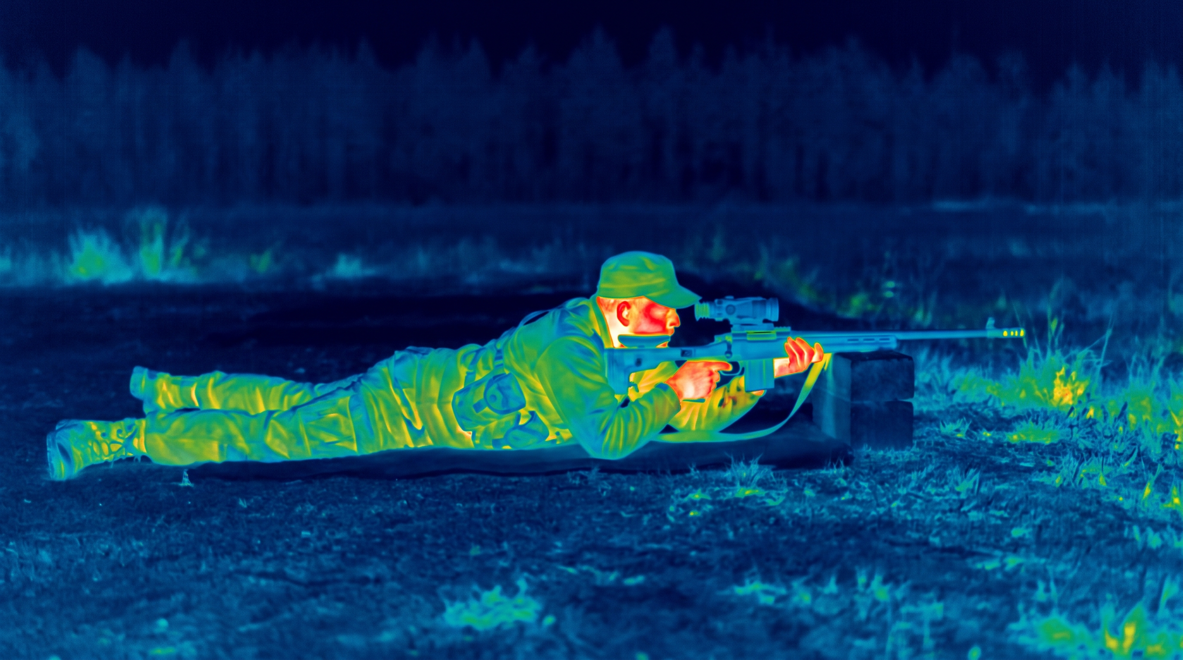 Thermal imaging capture of an aircraft in flight